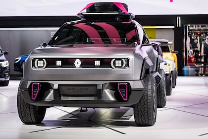 El prototipo del Renault 4, que renacerá en formato eléctrico y aventurero
