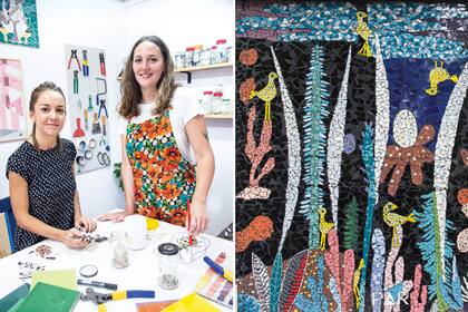 "El próximo desafío es integrar las obras al espacio público, como murales que le den color a la ciudad", dicen las creadoras de PAR.