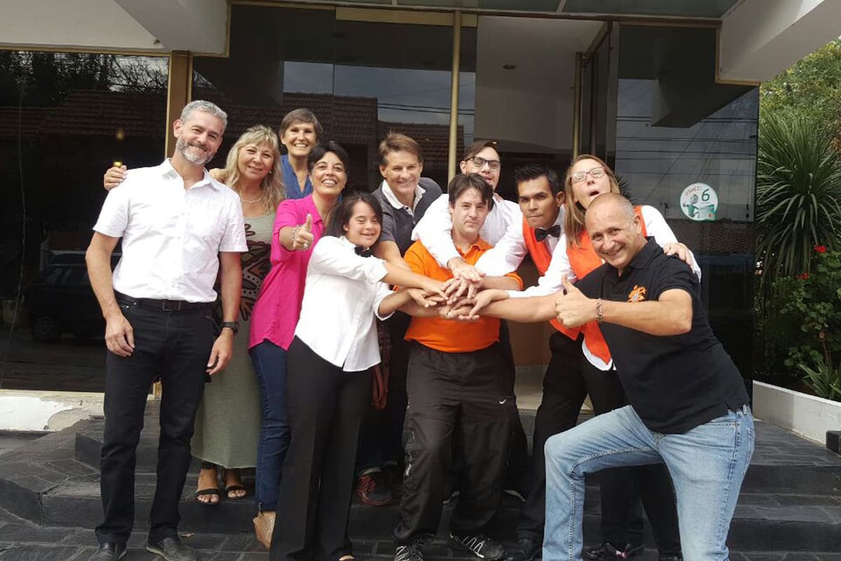 El proyecto "Albergo ético" nació en Italia en 2012 y hace unos meses llegó a la Argentina,