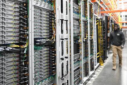 El proyecto busca crear 30 centros de datos en el complejo ubicado en Indiana. Hoy ya tiene construidos siete. Crédito: Amazon.