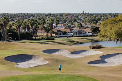 El proyecto buscaba habilitar campos de golf en parques estatales (Damon Winter/The New York Times)