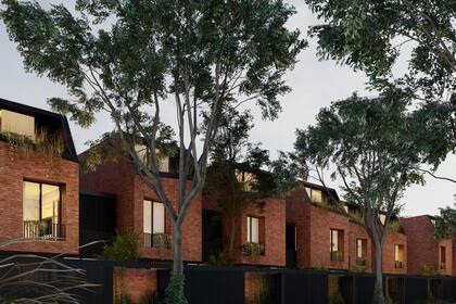 El proyecto consta de nueve casas bajas en el barrio de San Isidro, donde antes se encontraba la productora de Nicolás Repetto llamada Glax