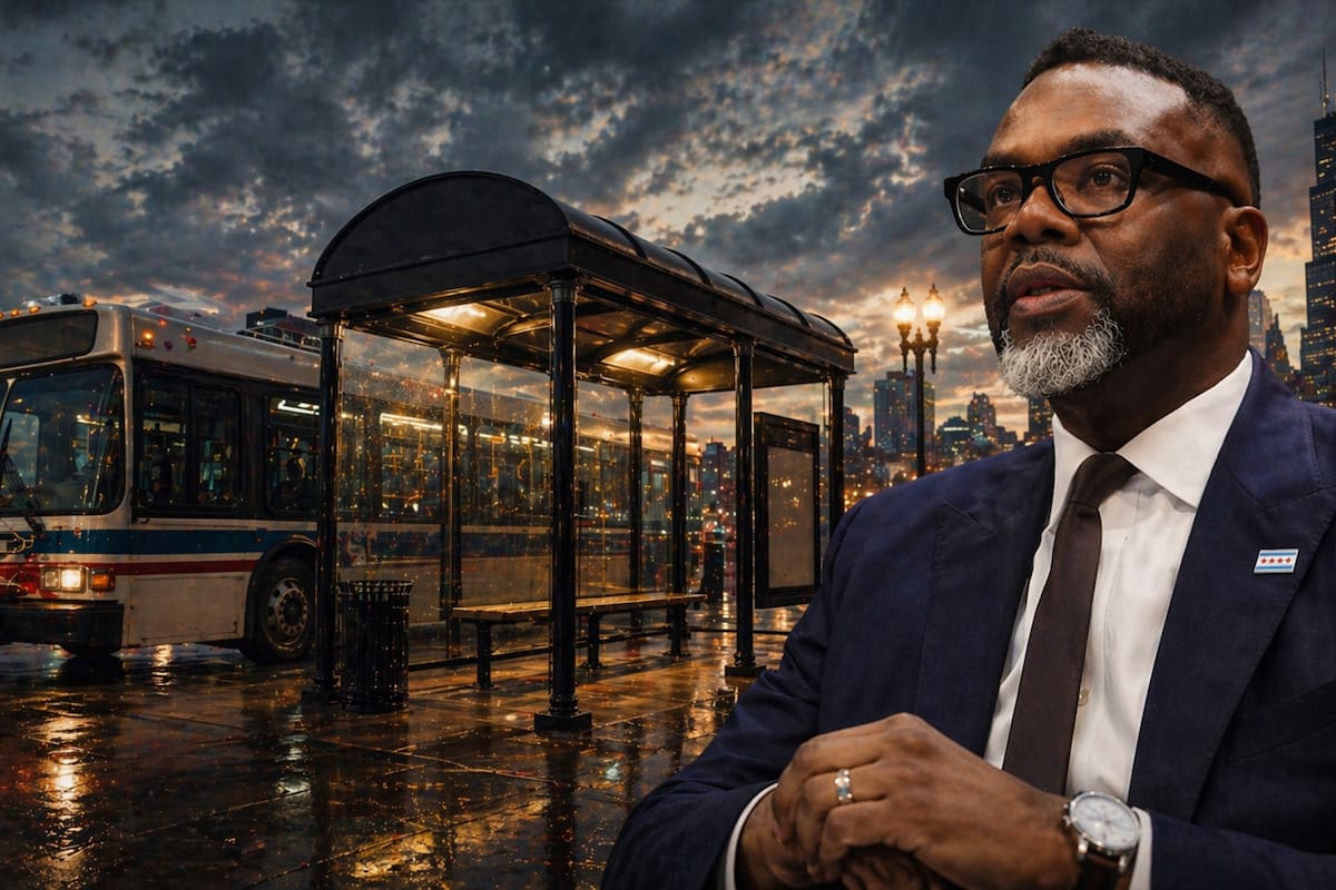 El proyecto de Brandon Johnson para renovar importantes estaciones de autobuses en Chicago