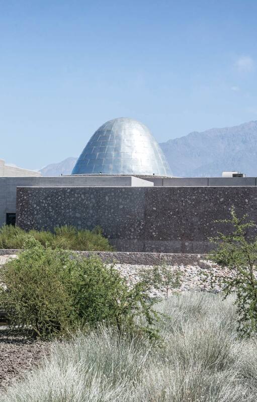 La finca Piedra Infinita, considerada una de las mejores del mundo, en el paraje Altamira, al sur de Mendoza