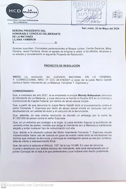 El proyecto de tres concejales de Juntos para el Cambio que no avanzó en el Concejo Deliberante de La Matanza