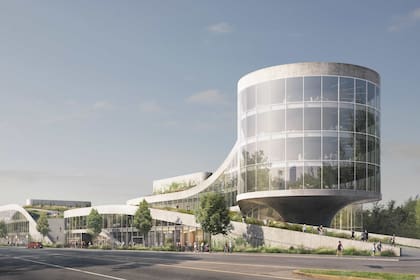 El proyecto está ubicado en Dorego y Libertador y sorprende por su diseño