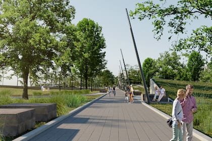 El proyecto oficial de recuperación de la costa rioplatense contempla varios proyectos con una mixtura de usos entre el parque verde y público y el desarrollo de comercios y viviendas