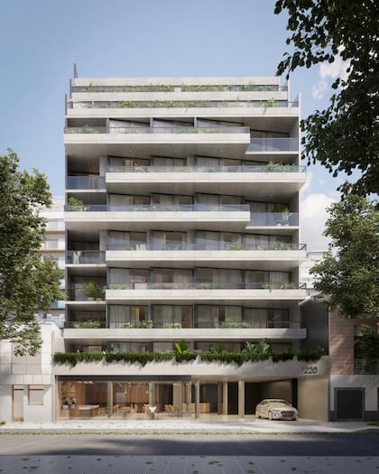 El proyecto que se construye en Bulnes y Cabrera