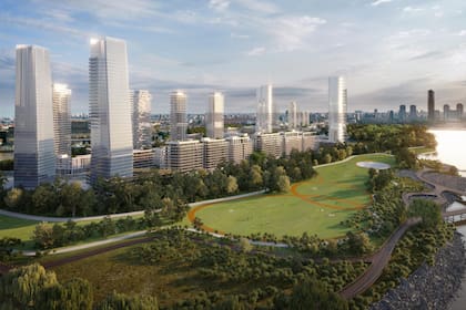 El proyecto Ramblas del Plata tendrá viviendas, oficinas y parques en el sur de la ciudad