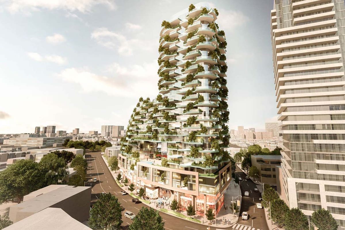 El proyecto residencial de 27 pisos que se levanta en Toronto tendrá un bosque vertical y será uno de los más caros de la ciudad