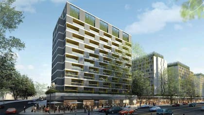 El proyecto se construye en donde IRSA planeaba un shopping