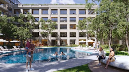 El proyecto tendrá más de 7000 m² de amenities