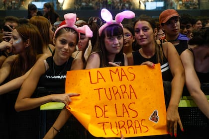 El público de La Joaqui, en su primer show en el Movistar Arena