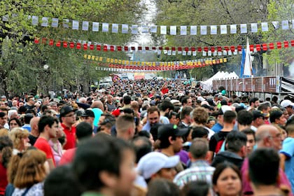 El público en el Campeonato Federal del Asado