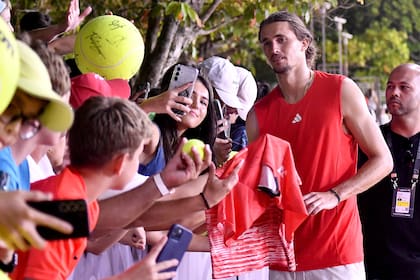 El público en el Río Open tiene acceso directo a los jugadores, algo que no se produce en todos los torneos
