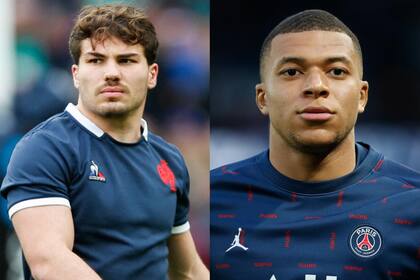 El público francés decidió entre Antoine Dupont o Kylian Mbappé