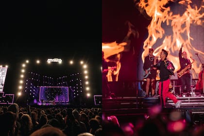 El público ovacionó a Chano en el escenario.