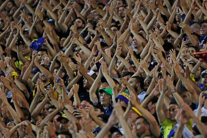 El público puso el color en un superclásico con pocas emociones