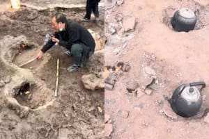 El pueblo chino que permanece en llamas hace 60 años y su gente cocina directamente sobre la tierra