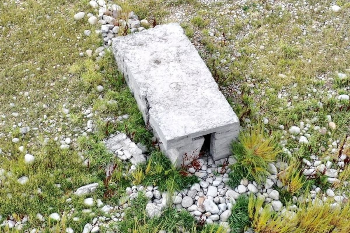El pueblo de Rockport fue inundado en la década de 1950 para crear el embalse