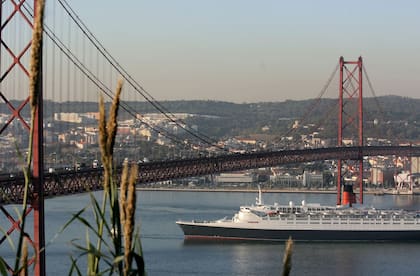 El Puente 25 de abril, en Lisboa