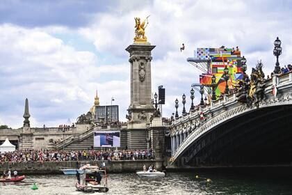 El puente Alexandre III será el escenario de las competencias de natación, gracias a la recuperación de las aguas contaminadas del Sena.