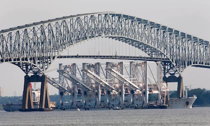 El puente antes del accidente.