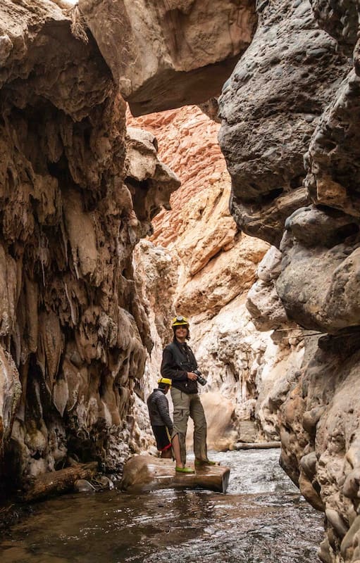 El Puente del Diablo, la extraña formación geológica de los Valles Calchaquíes.