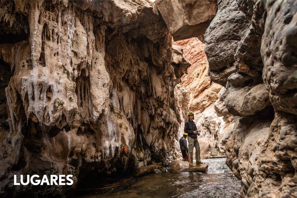 El Puente del Diablo, la extraña formación geológica de los Valles Calchaquíes.