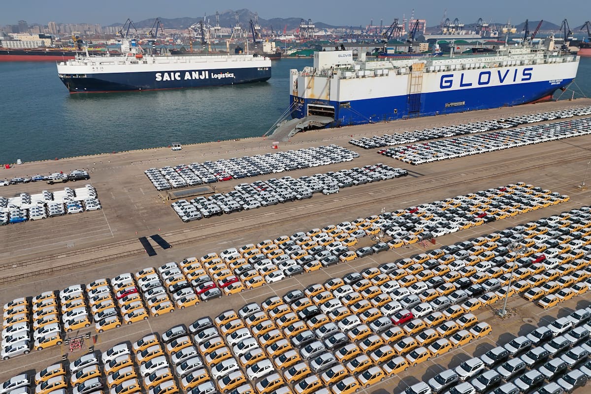 El puerto chino de Yantai, en la provincia oriental de Shandong