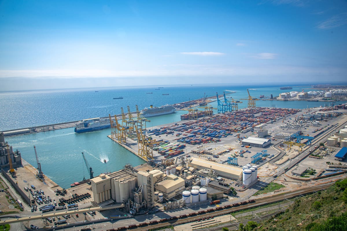 El puerto de Barcelona