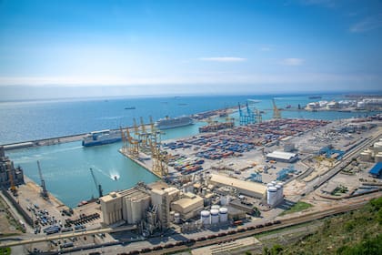 El puerto de Barcelona