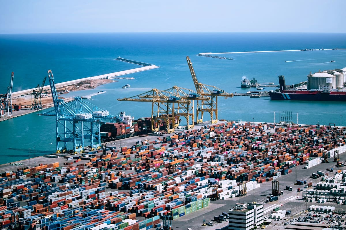 El puerto de Barcelona