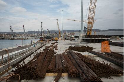 El puerto de Trieste