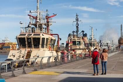 El puerto de Ingeniero White tiene un paseo costero interesante