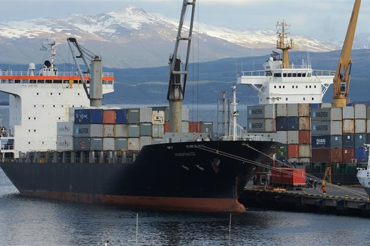 El Puerto de Ushuaia, una de las terminales alcanzadas por el régimen de reembolsos