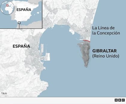 El puerto fronterizo entre Gibraltar y La Línea de la Concepción fue suprimido recientemente