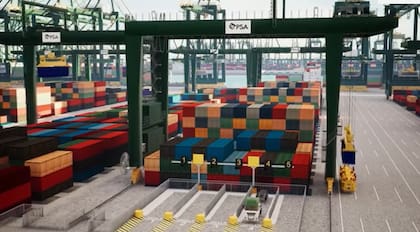 El puerto tendrá la capacidad de albergar miles de contenedores de todo el mundo para facilitar el intercambio comercial