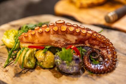 El pulpo grillado