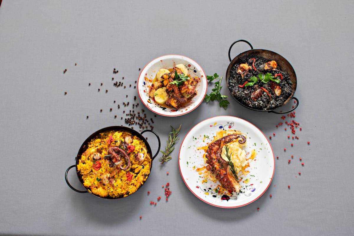 El pulpo para Samuel Luque, es un plato muy popular de su restaurante catalán.