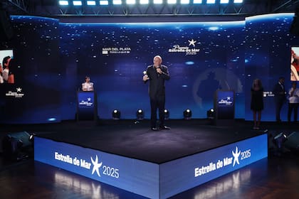 El “Puma” Gabriel Goity fue el ganador del premio Estrella de Mar de Oro