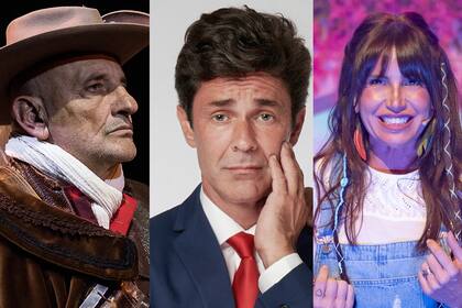 El Puma Goity con su Cyrano; Mariano Martínez con Tom, Dick y Harry y Florencia Peña con Mamma mia!, tres de los protagonistas más fuertes del verano marplatense