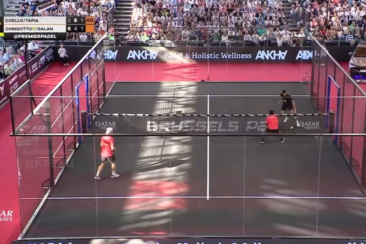 El punto de Agustín Tapia en la escala de Bruselas del Premier Padel