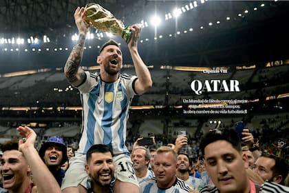 El punto máximo de su carrera tiene un capítulo especial para Messi en el bookazine Inmortal
