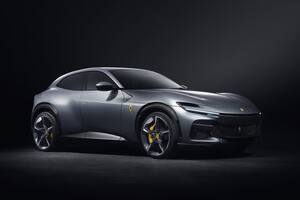 El Puronsague es una Ferrari tan de raza que ni siquiera hizo falta pintarlo del clásico rojo para su presentación oficial