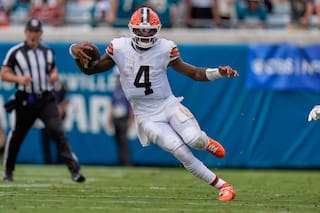 Watson no teme por su puesto; busca mejor inicio de Browns tras mal debut