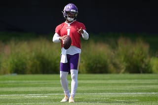 Vikings eligen a Kyler Murray como quarterback titular sobre J.J. McCarthy, dice fuente de la AFP