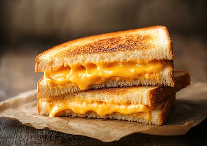 El queso cheddar tiene bajo contenido de grasas saturadas