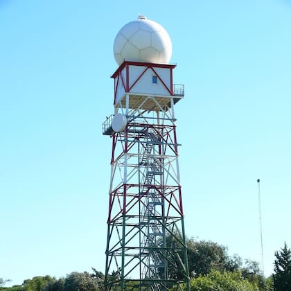 El radar meteorológico del INTA Anguil, en La Pampa