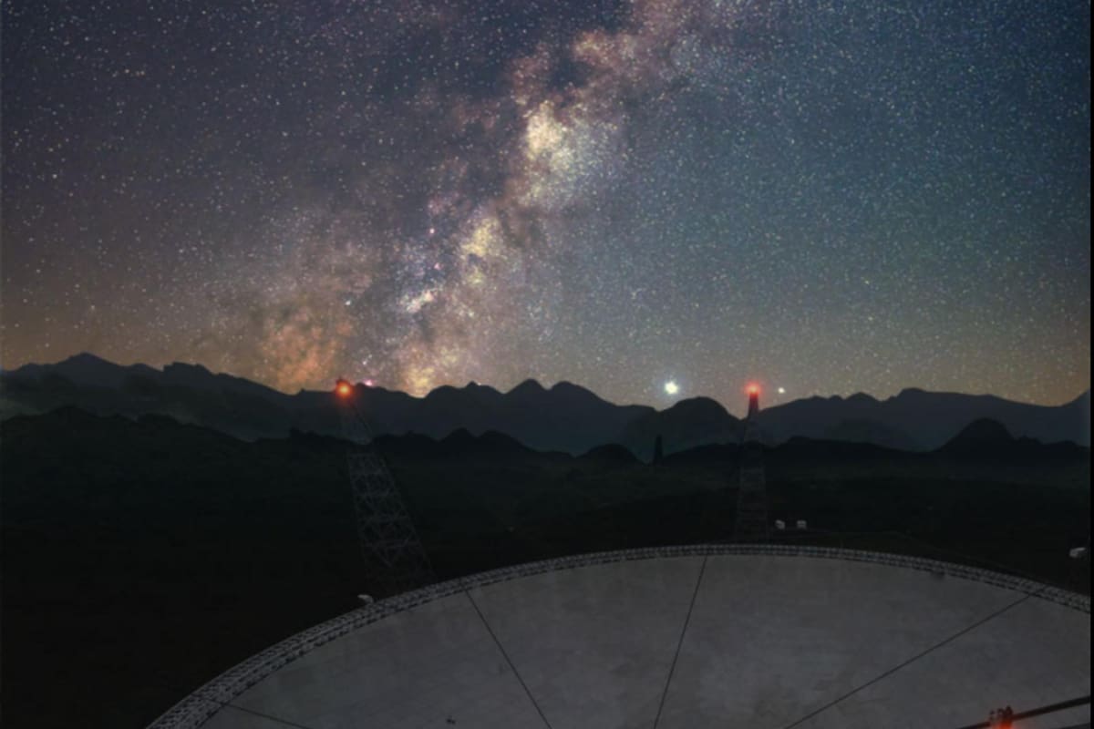 El radiotelescopio FAST de quinientos metros ayudó a probar las propiedades del magnetar que generó la primera ráfaga de radio rápida detectada en la Vía Láctea